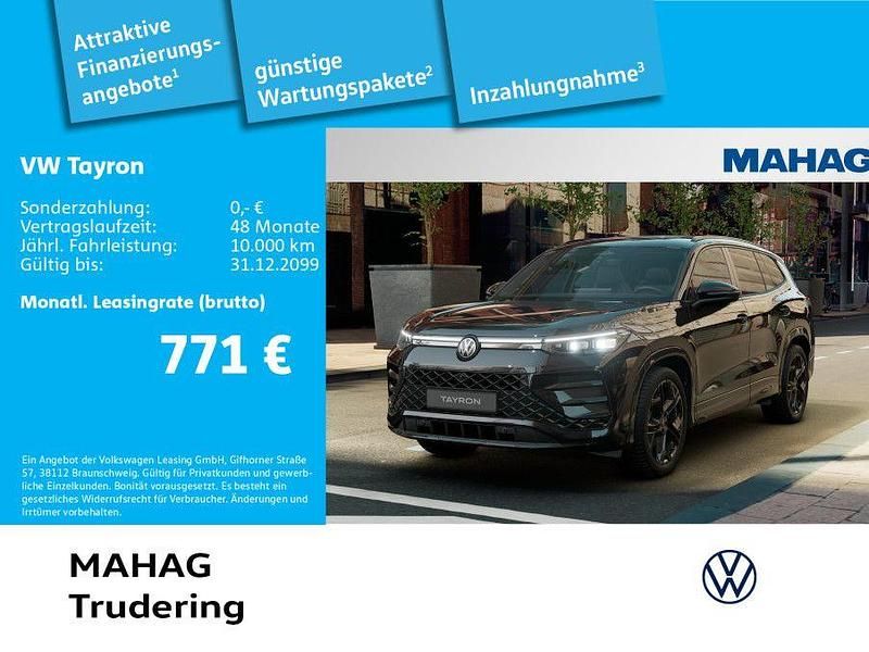 Schwarz Gebraucht 2025 VW Tayron R-line SUV | 59.490 € (Etwas zu teuer) - Bild 1/2