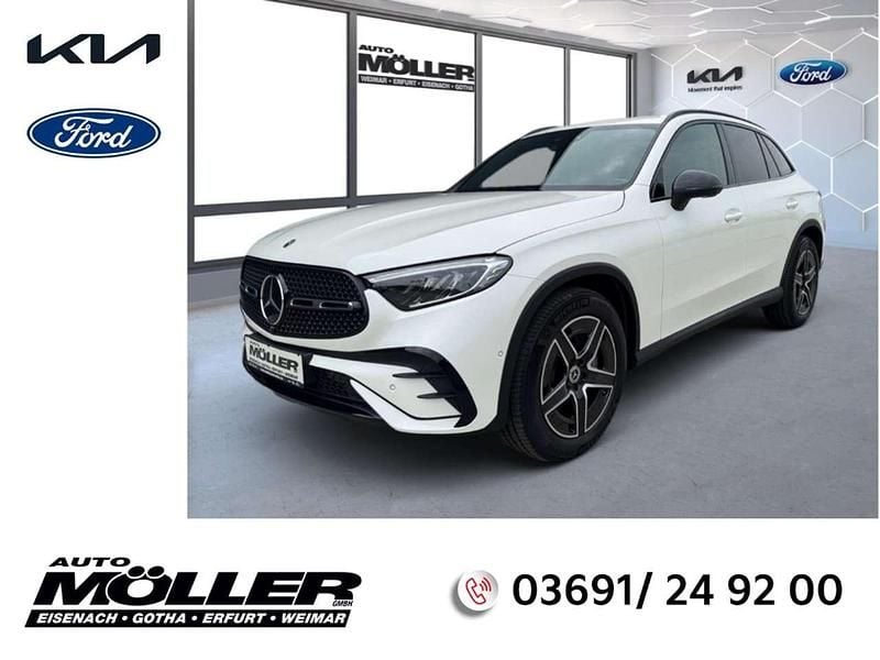 Weiß Gebraucht 2023 Mercedes GLC220 Advanced SUV | 50.899 € (Fairer Preis) - Bild 1/4