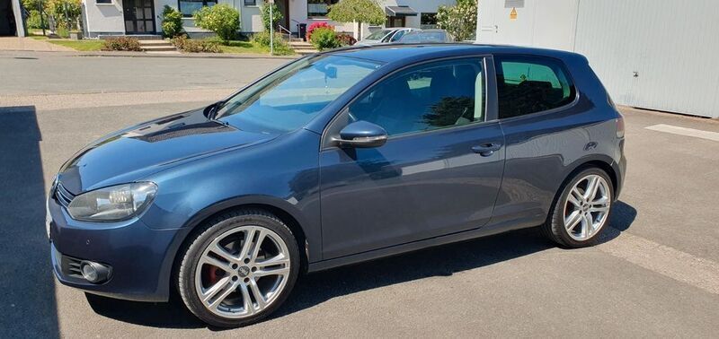 Blau Gebraucht 2008 VW Golf VI Comfortline Limousine | 3.100 € (Guter Preis) - Bild 1/4