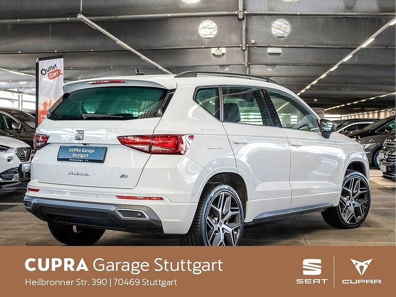 Gebraucht Seat Ateca FR 150 PS (110 kW) 2023 Nevada weiß metallic SUV