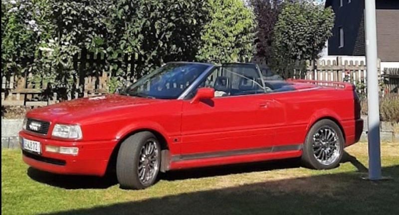 Gebraucht Audi 80 133 PS (97 kW) 1994 Rot Cabrio
