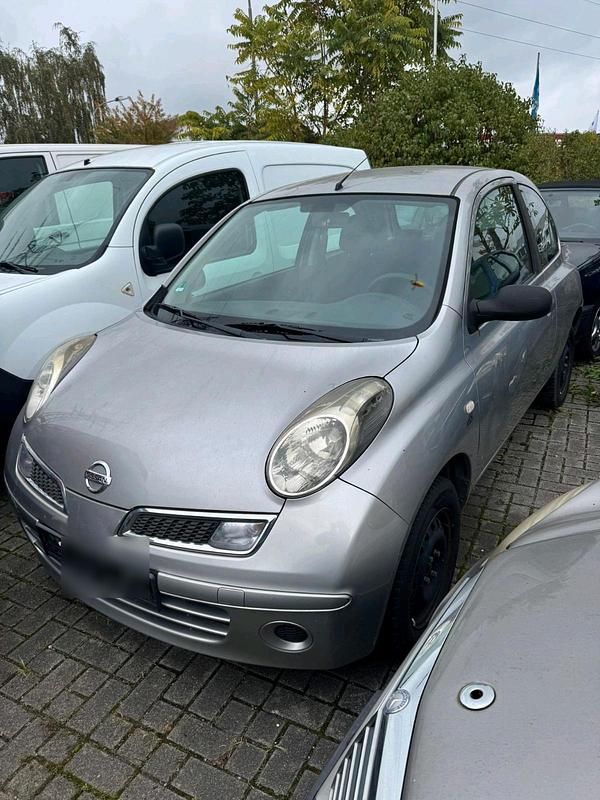 Grau Gebraucht 2008 Nissan Micra Kleinwagen | 590 € (Superpreis) - Bild 1/4