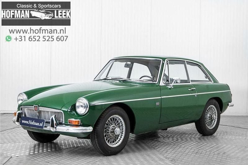 Grün Gebraucht 1968 MG B GT Coupé | 14.900 € - Bild 1/4