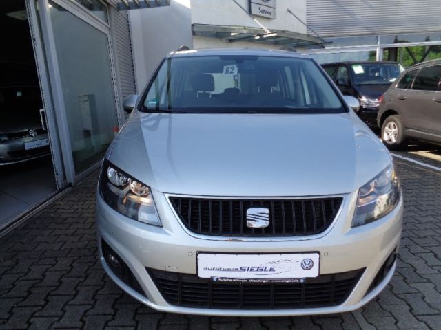 Gebraucht Seat Alhambra Style 170 PS (125 kW) 2013 Silber metallic Van / Kleinbus