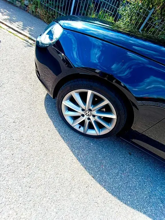 Brugt VW Eos Edition 122 HK (89 kW) 2010 Sort Cabriolet