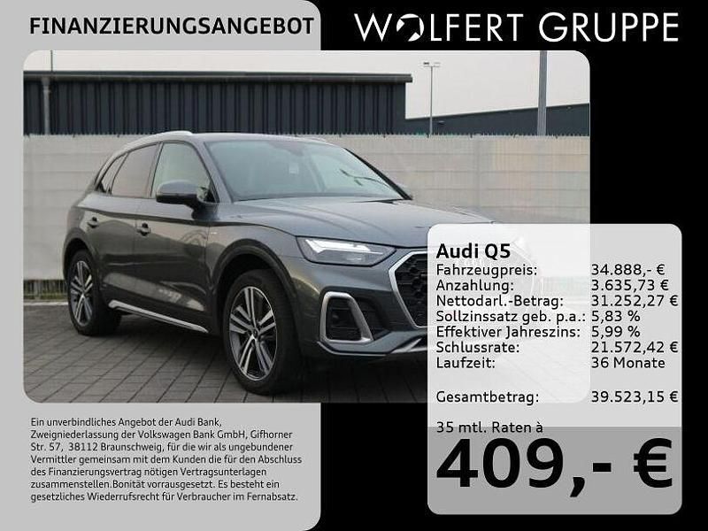 Daytonagrau perleffekt Gebraucht 2022 Audi Q5 S-Line SUV | 34.888 € (Fairer Preis) - Bild 1/4