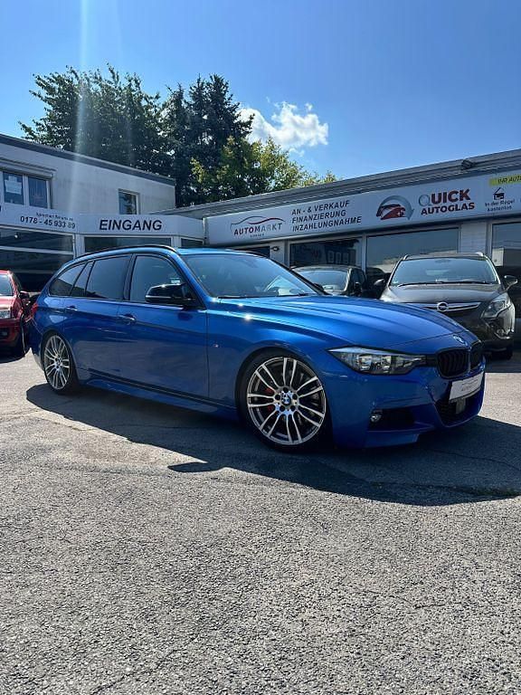 Blau Gebraucht 2016 BMW 325 M Sport Limousine | 16.990 € (Fairer Preis) - Bild 1/4