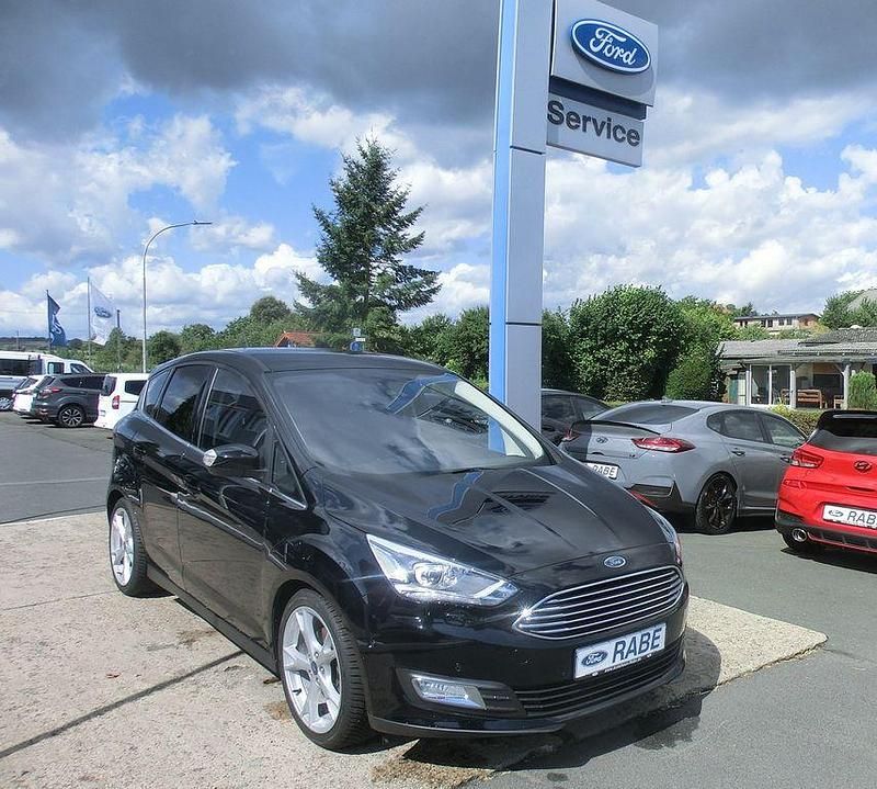 Schwarz Gebraucht 2019 Ford C-MAX Titanium Van / Kleinbus | 16.990 € (Etwas zu teuer) - Bild 1/4