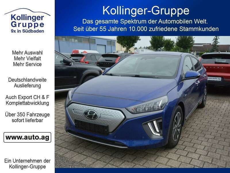 Blau Gebraucht 2021 Hyundai Ioniq Premium Kleinwagen | 18.444 € (Etwas zu teuer) - Bild 1/2