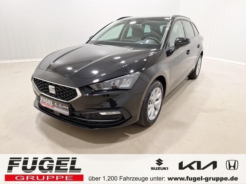 Mitternachtsschwarz Gebraucht 2021 Seat Leon ST Style Kombi | 19.469 € (Guter Preis) - Bild 1/4