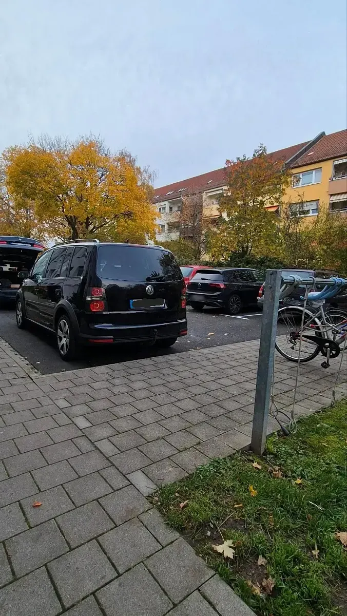 Gebraucht VW Touran Cross 170 PS (125 kW) 2008 Schwarz Van / Kleinbus