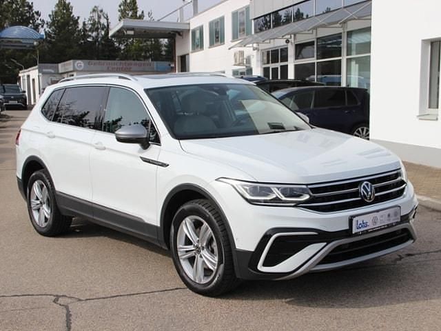 Gebraucht VW Tiguan Allspace Elegance 150 PS (110 kW) 2022 Pure white SUV