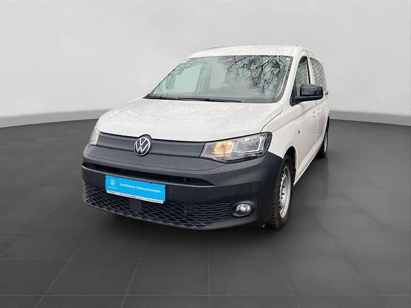 Gebraucht VW Caddy Maxi Basis 102 PS (75 kW) 2021 Weiß Van / Kleinbus