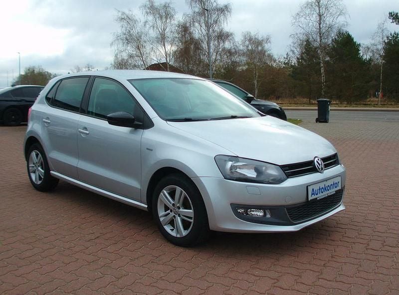 Brugt VW Polo Match 90 HK (66 kW) 2012 Sølv Hatchback