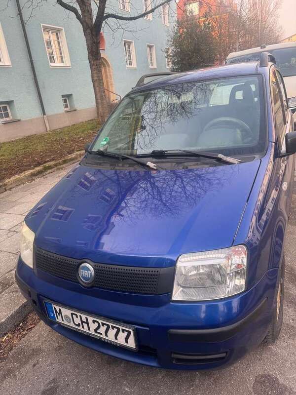Blau Gebraucht 2008 Fiat Panda Kleinwagen | 1.099 € (Fairer Preis) - Bild 1/4