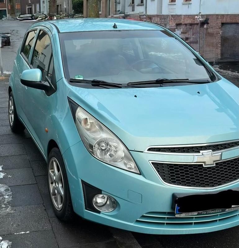Gebraucht Chevrolet Spark 68 PS (50 kW) 2010 Grün Kleinwagen