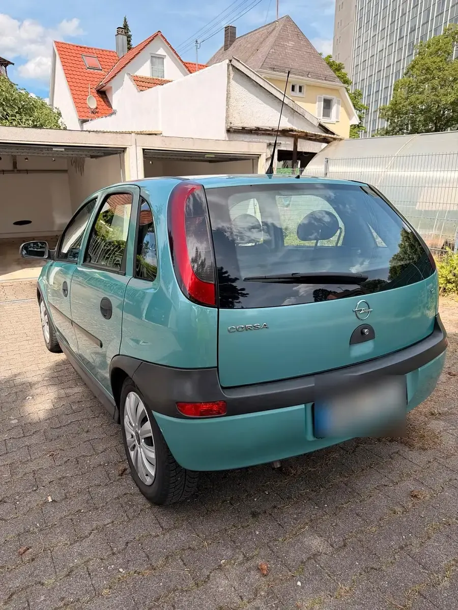 Gebraucht Opel Corsa 75 PS (55 kW) 2003 Grün Kleinwagen