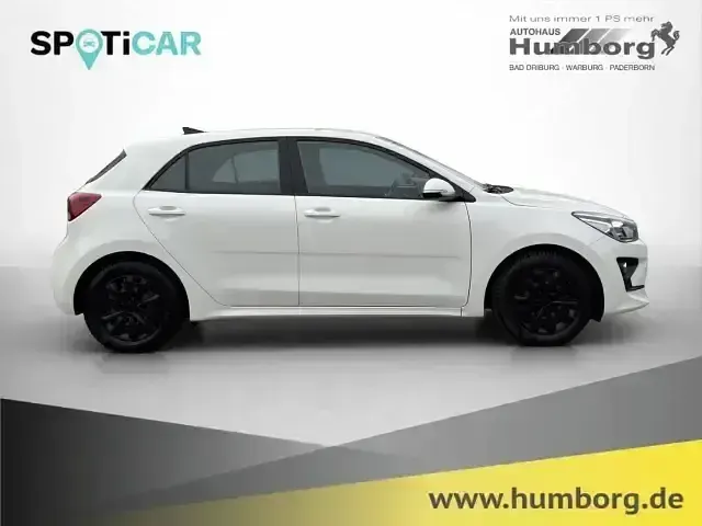 Gebraucht Kia Rio Vision 101 PS (74 kW) 2020 Ud) schneeweiss (weiss Limousine
