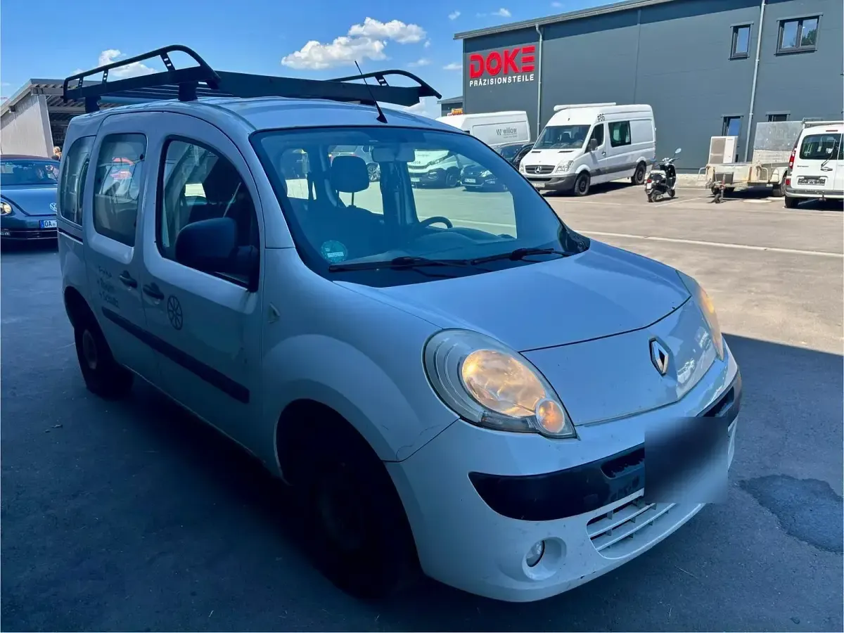 Gebraucht Renault Kangoo 90 PS (66 kW) 2013 Weiß Van / Kleinbus
