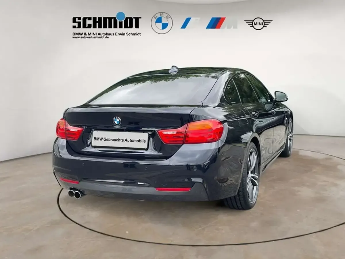 Gebraucht BMW 435 Gran Coupé M Sport 313 PS (230 kW) 2015 Carbonschwarz metallic Coupé