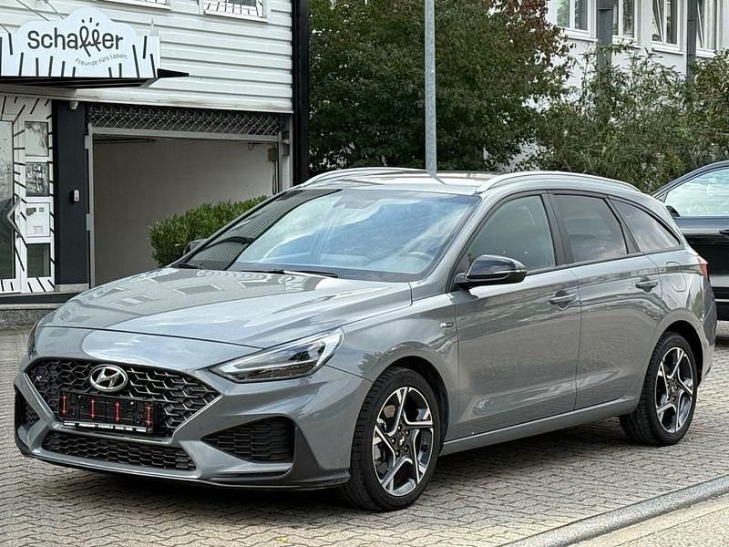 Grau Gebraucht 2021 Hyundai i30 N Line Kombi | 17.990 € (Fairer Preis) - Bild 1/4