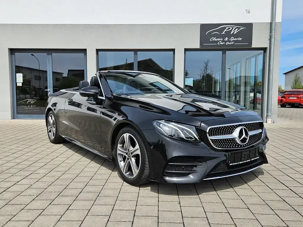 Gebraucht Mercedes E300 AMG line 245 PS (180 kW) 2017 Schwarz Cabrio