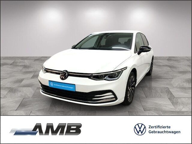 Pure white Gebraucht 2024 VW Golf VIII IQ Drive Limousine | 25.890 € (Fairer Preis) - Bild 1/3