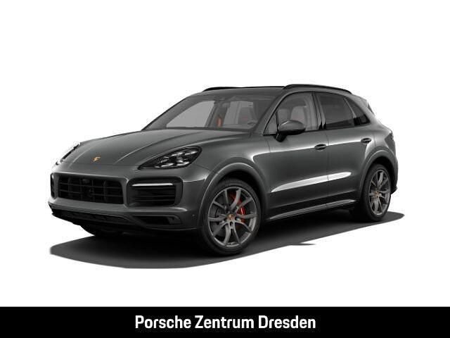 Quarzitgraumetallic (metallic) Gebraucht 2021 Porsche Cayenne SUV | 86.900 € (Fairer Preis) - Bild 1/4