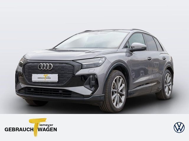 Grau Gebraucht 2021 Audi Q4 e-tron S-Line SUV | 35.680 € (Fairer Preis) - Bild 1/1