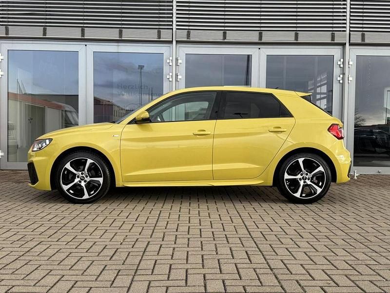 Gebraucht Audi A1 Sportback S-Line 110 PS (80 kW) 2022 Gelb metallic Kleinwagen