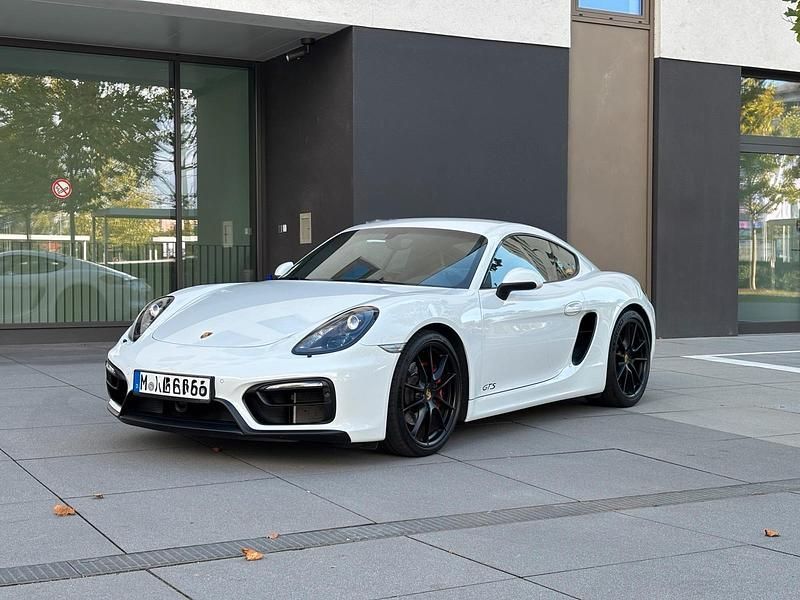 Weiß Gebraucht 2016 Porsche Cayman GTS Coupé | 75.981 € - Bild 1/4
