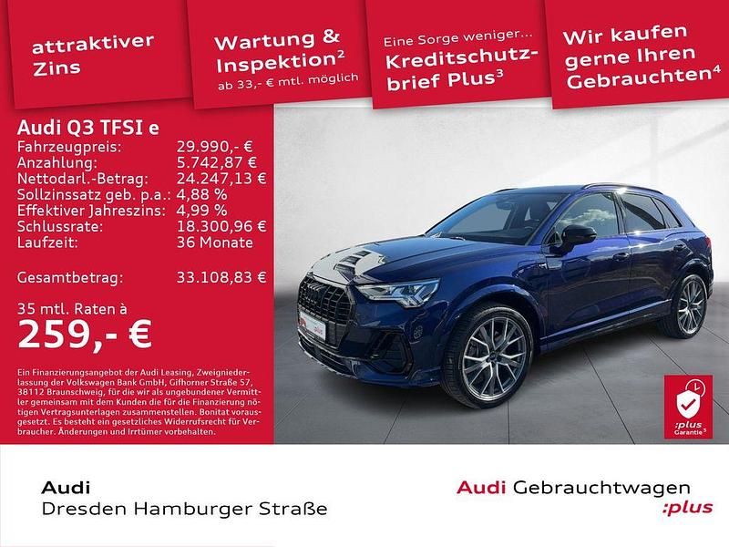 Gebraucht Audi Q3 Ambiente 245 PS (180 kW) 2021 Navarrablau metallic SUV