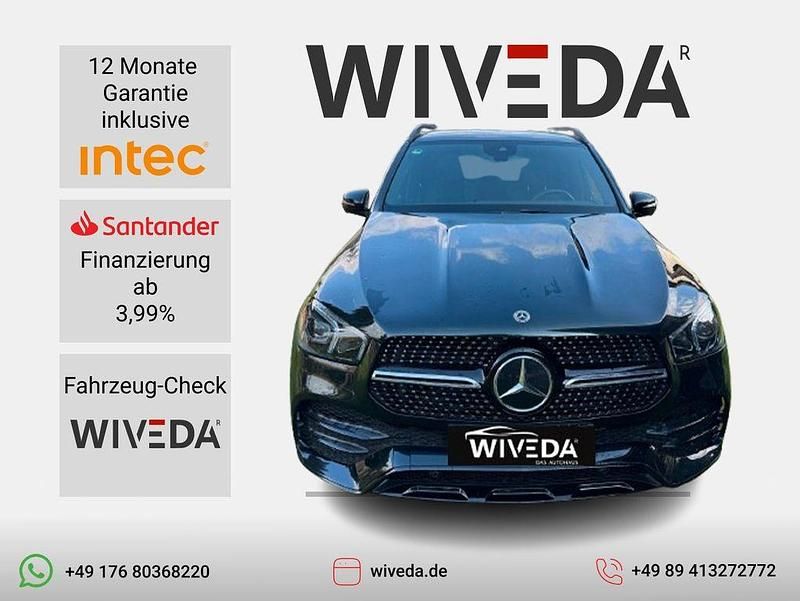 Grün Gebraucht 2022 Mercedes GLE450 AMG AMG line SUV | 64.999 € (Superpreis) - Bild 1/4