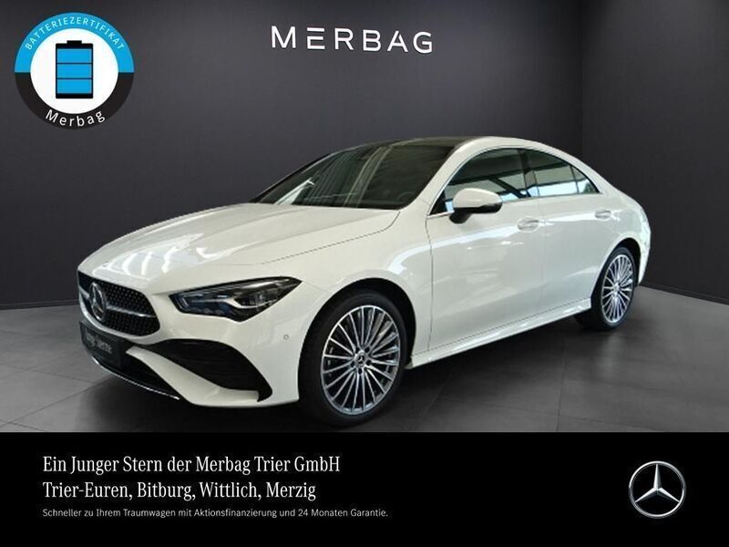 Unilack polarweiß Gebraucht 2024 Mercedes CLA250e AMG Limousine | 39.760 € (Fairer Preis) - Bild 1/4