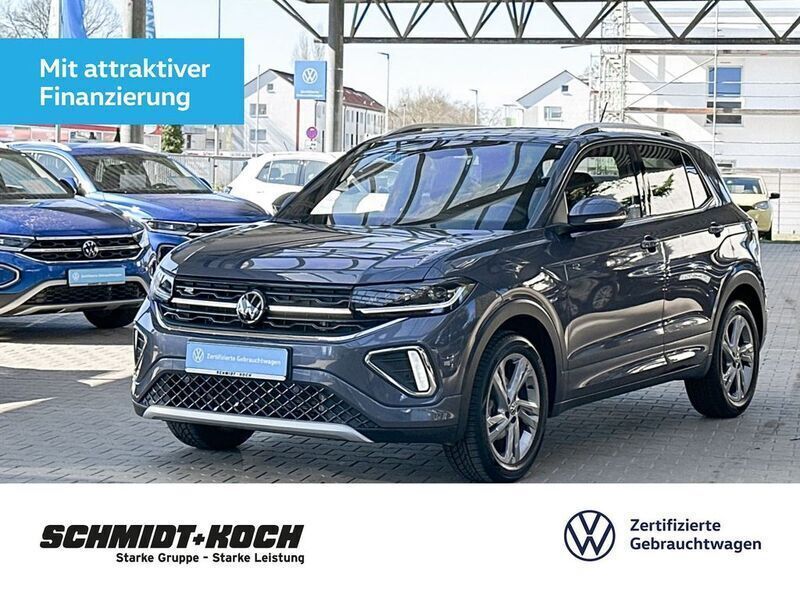 Rauchgrau Gebraucht 2024 VW T-Cross R-line SUV | 28.950 € (Etwas zu teuer) - Bild 1/4