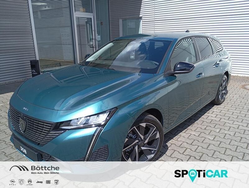 Grün metallic Neu 2025 Peugeot 308 Allure Kombi | 31.990 € (Guter Preis) - Bild 1/4