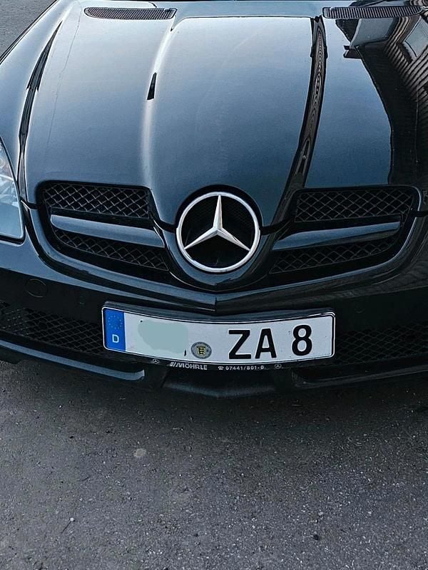 Gebraucht Mercedes SLK300 2LOOK Edition 231 PS (169 kW) 2009 Schwarz Cabrio