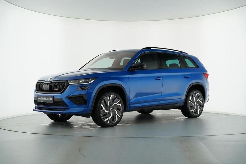 Raceblau metallic Gebraucht 2023 Skoda Kodiaq RS SUV | 39.469 € (Guter Preis) - Bild 1/4
