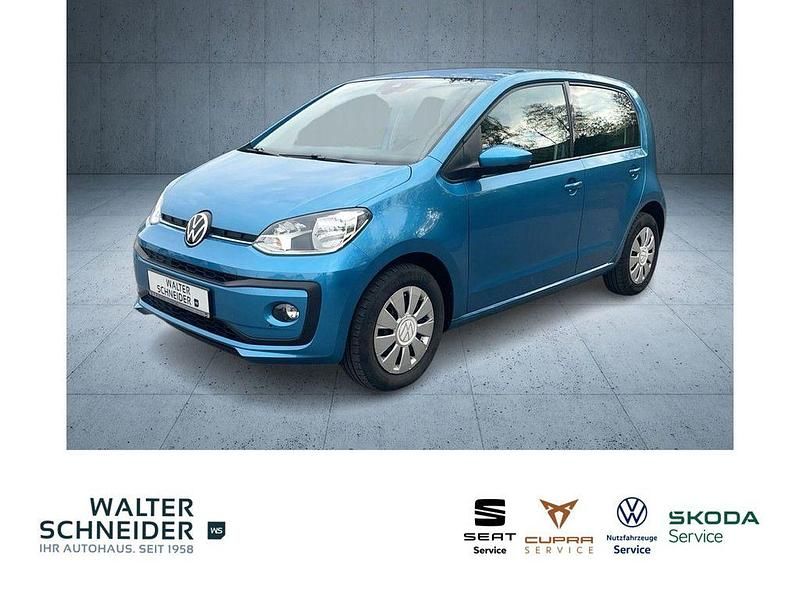 Second-hand VW up! 60 CP (44 kW) 2020 Albastru Hatchback