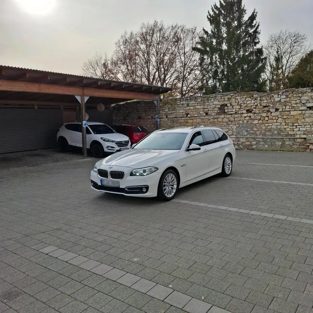 Gebraucht BMW 525 218 PS (160 kW) 2015 Weiß Kombi