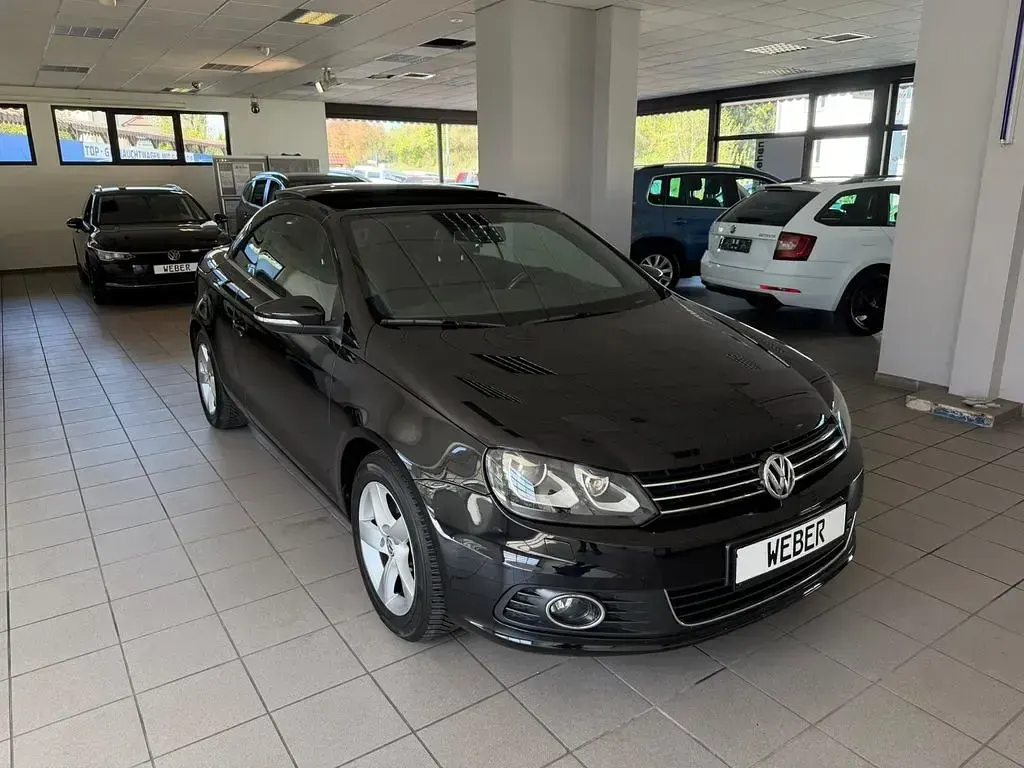 Brugt VW Eos Basis 160 HK (117 kW) 2012 Sort Cabriolet