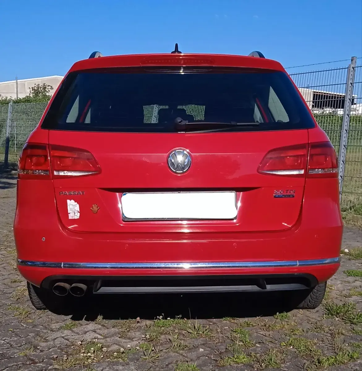 Używany VW Passat 140 KM (102 kW) 2011 Czerwony Kombi