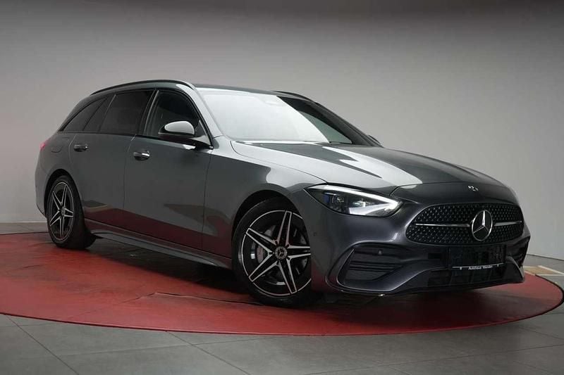 Selenitgrey Gebraucht 2022 Mercedes C300 AMG line Kombi | 31.990 € (Fairer Preis) - Bild 1/4