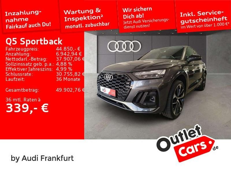 Daytonagrau perleffekt/daytona Gebraucht 2022 Audi Q5 S-Line SUV | 44.850 € (Teuer) - Bild 1/2