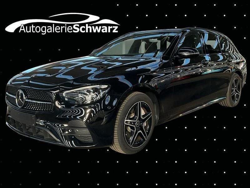 Amg schwarz Gebraucht 2022 Mercedes E300 AMG Kombi | 35.490 € (Superpreis) - Bild 1/3