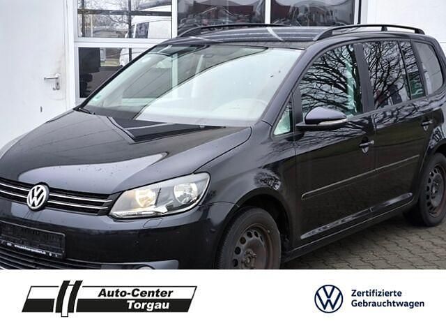Gebraucht VW Touran Comfortline 105 PS (77 kW) 2012 Schwarz Van / Kleinbus