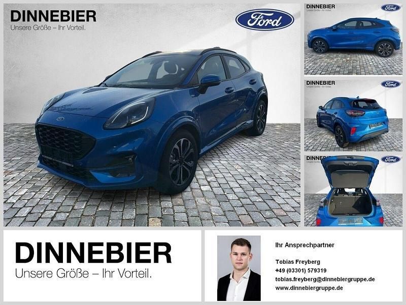 Blau (metallic) Gebraucht 2023 Ford Puma ST-Line X SUV | 21.488 € (Guter Preis) - Bild 1/1
