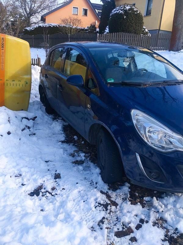 Gebraucht Opel Corsa 86 PS (63 kW) 2010 Blau Kleinwagen