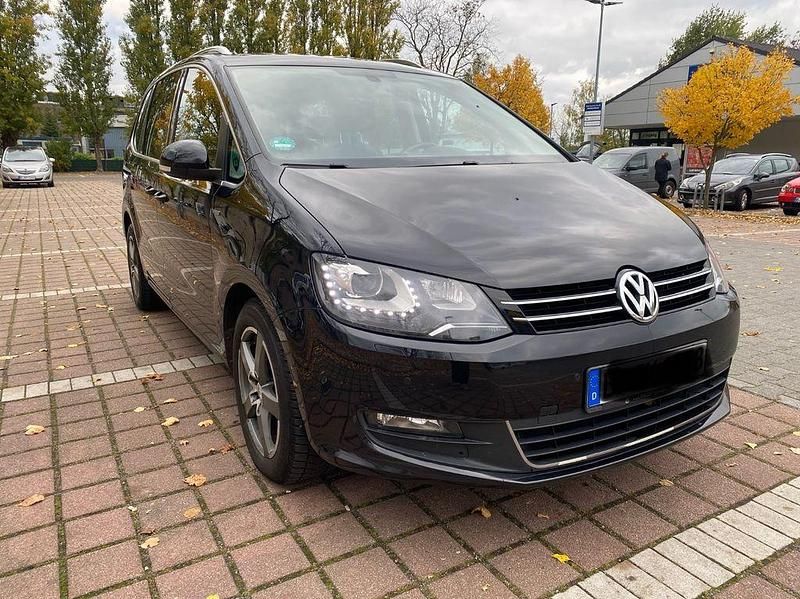 Schwarz Gebraucht 2012 VW Sharan Match Van / Kleinbus | 6.900 € (Guter Preis) - Bild 1/4