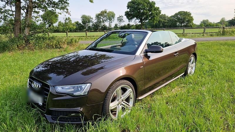Braun Gebraucht 2013 Audi A5 Cabriolet Advanced Cabrio | 12.920 € (Guter Preis) - Bild 1/4